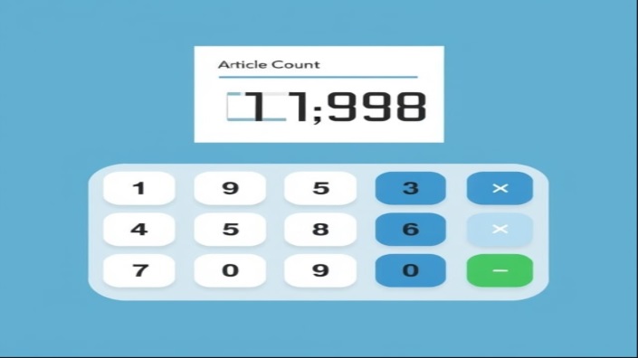 Amazing Article Title's Count Calculator: